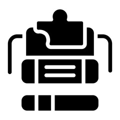 Data Puzzle Solid Icon