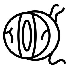Eyeball Line Icon