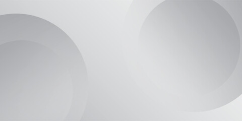 A minimalist abstract background featuring overlapping curves and circular shapes in various shades of gray simple modern