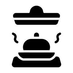 Food Court Solid Icon