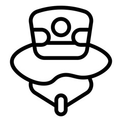 Hat Line Icon