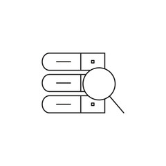 Data Analytics Line Icon Set | Business Intelligence, Statistical Analysis, Market Trends, Performance Metrics, Financial Reports, Data Visualization, and Digital Insights Collection