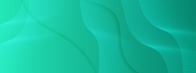teal abstract background with wavy lines suitable for graphic design projects, social media posts, website headers, and modern art concepts.