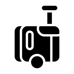 Suitcase Solid Icon
