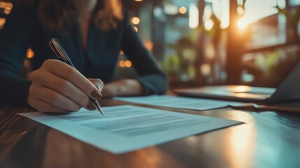 A concept of personnel selection with human resource professionals evaluating resumes and applications, representing the job recruitment and employment process