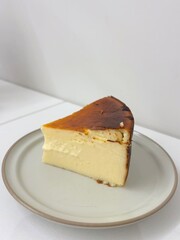 Delicious slice of cheesecake with a creamy, smooth texture and a golden biscuit crust. Perfect for desserts, celebrations, and sweet treats. Rich, indulgent, and irresistibly tasty!
