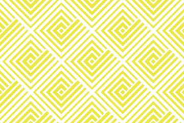 Abstract geometric pattern. A seamless vector background. White and yellow ornament. Graphic modern pattern. Simple lattice graphic design