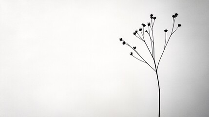 Minimalist mixed media art, delicate ink strokes on handmade paper, pressed dried flowers, soft watercolor gradients, Japanese wabi-sabi aesthetics, elegant simplicity, natural light, artistic