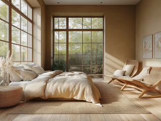 Modern Interiors with Mocha Mousse Tone