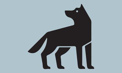 black silhouette of a cat