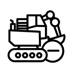 forklift truck icon