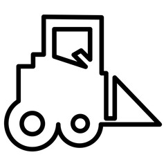 forklift truck icon