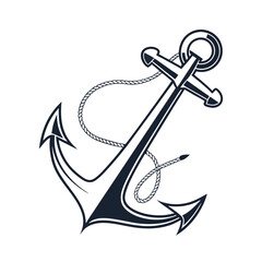 anchor on white background
