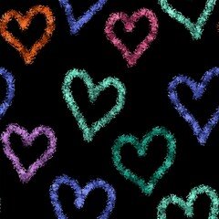 seamless heart pattern