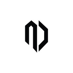 AD monogram logo design letter text name symbol monochrome logotype alphabet character simple logo