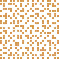 Abstract geometric pattern. A seamless vector background. White and golden ornament. Graphic modern pattern. Simple lattice graphic design