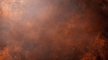 Warm terracotta and deep sienna gradient with rust texture background