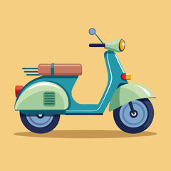 Obraz premium scooter vector