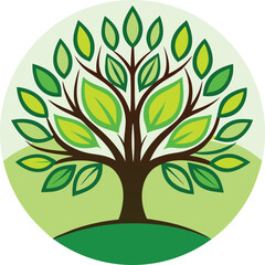 Fototapeta premium Tree Life Logo