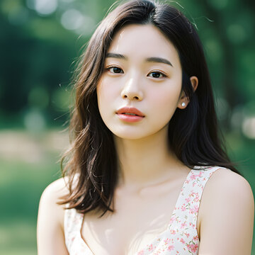 Korean Beauty Model