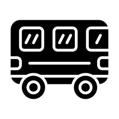 Bus Solid Icon