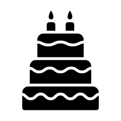 Cake Solid Icon