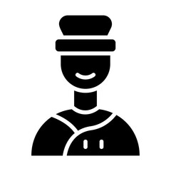 Chef Solid Icon