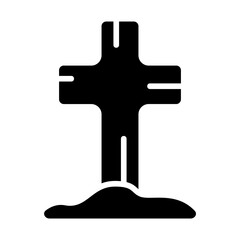Cross Solid Icon