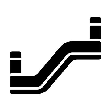Eskalator Solid Icon