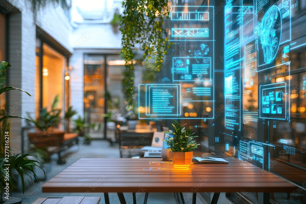 Poster app development pipelines augmented by ai on terrace.