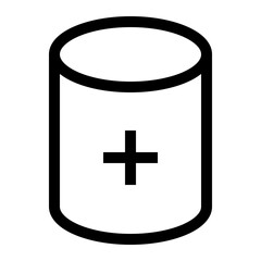 Obraz premium Medical Thin Icon