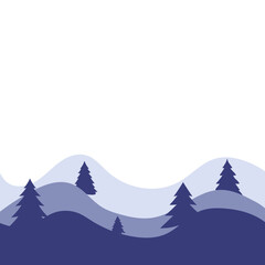 Fototapeta premium Winter Landscape