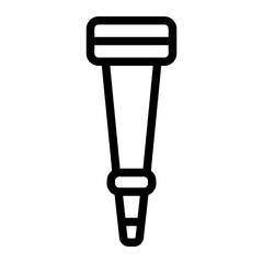 Party Blowout Line Icon