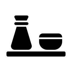 Sake Solid Icon
