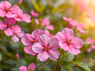 Beautiful Pink flowers background