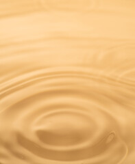 美しい水面の波紋	