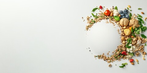 eco-friendly awareness-campaign, a stop food waste day campaign poster with a melting earth created from food waste scraps, highlighting its impact on climate change