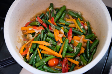 Indonesian homemade food 