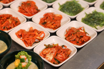 Kimchi platter