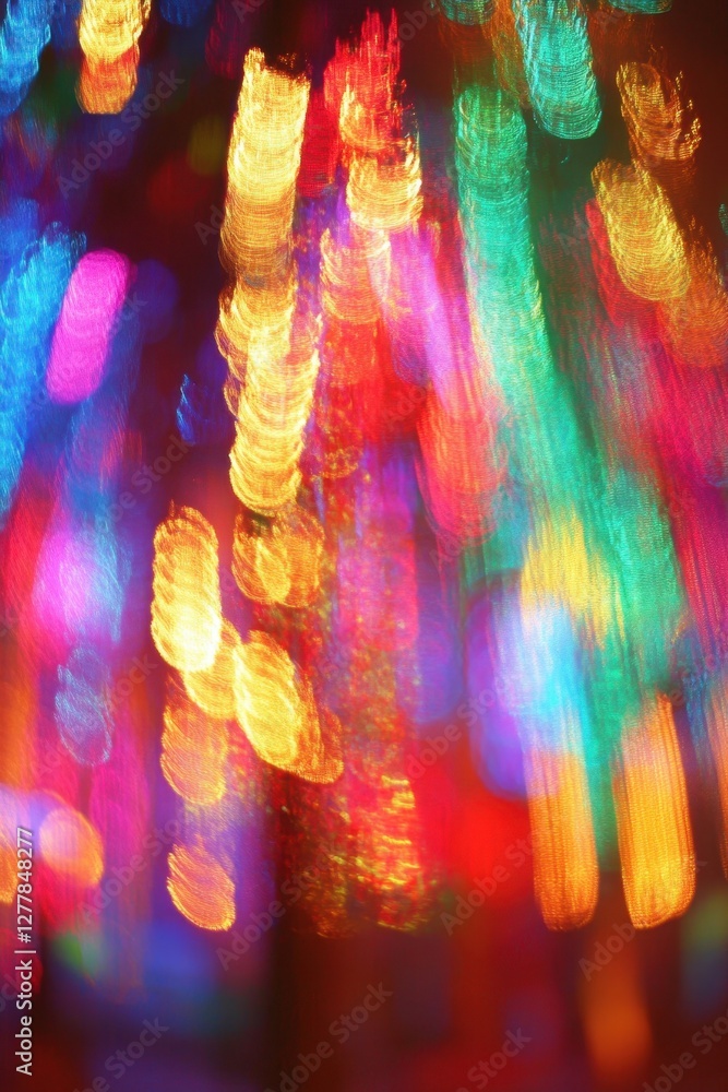 Poster vivid streaks of light create a mesmerizing abstract pattern of color and motion for dynamic backgro