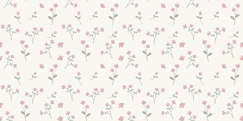 cute and unique floral pattern background for covers, notes, pink backgrounds