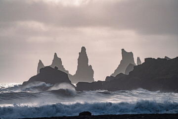 Reynisfjara is a world-famous black-sand beach found on the South Coast of Iceland, which features...