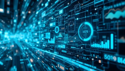 Fototapeta premium Data Alchemy: Transforming Information