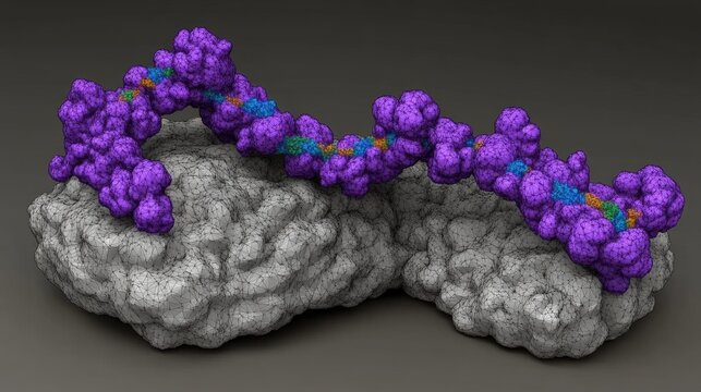 Detailed Visualization of the Human Brain with Colorful Neuronal Pathways and Structures in High Definition