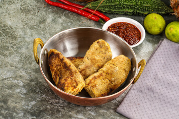 Indian chiken kebab minced meat