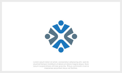 Human resources concept, target market and audience, focus group, public relations, vector icon - Vector