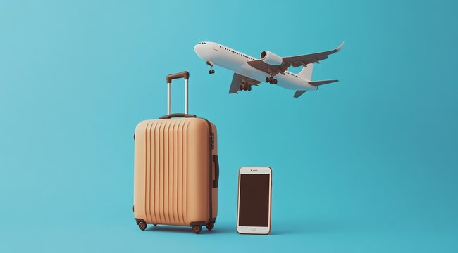 Plan Your Dream Vacation: Mobile Apps, Suitcases, and Airplanes for Effortless Travel Adventures