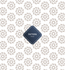 Stylish geometric texture seamless pattern 