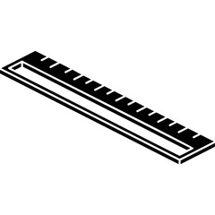 Fototapeta premium Ruler Icon