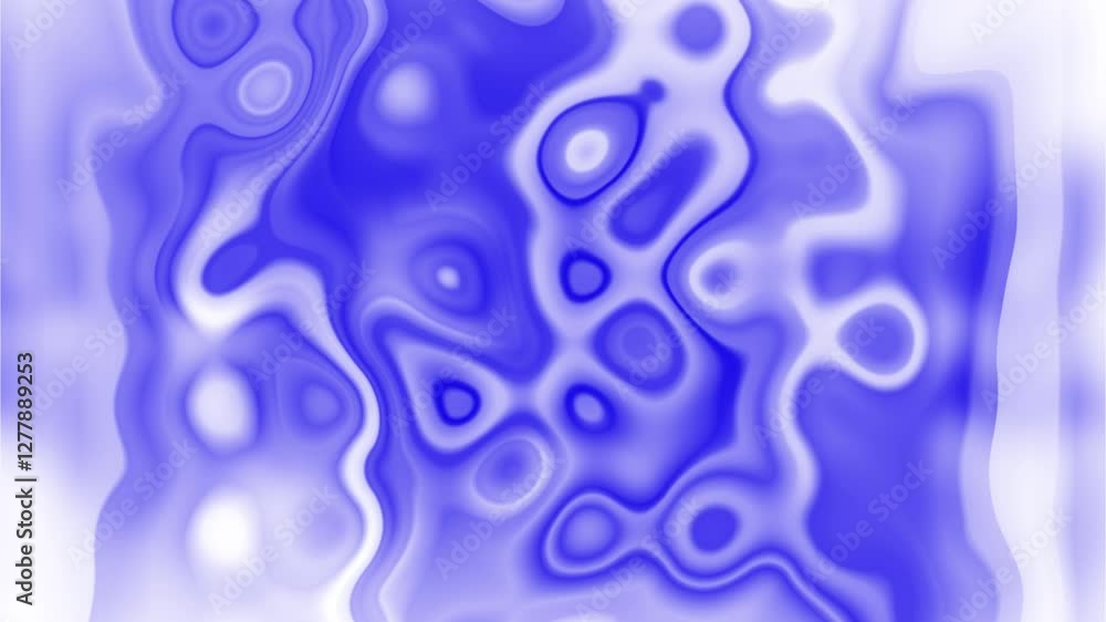 Poster abstract holographic background with iridescent gradient spectrum. 3d animation of glowing colorful 